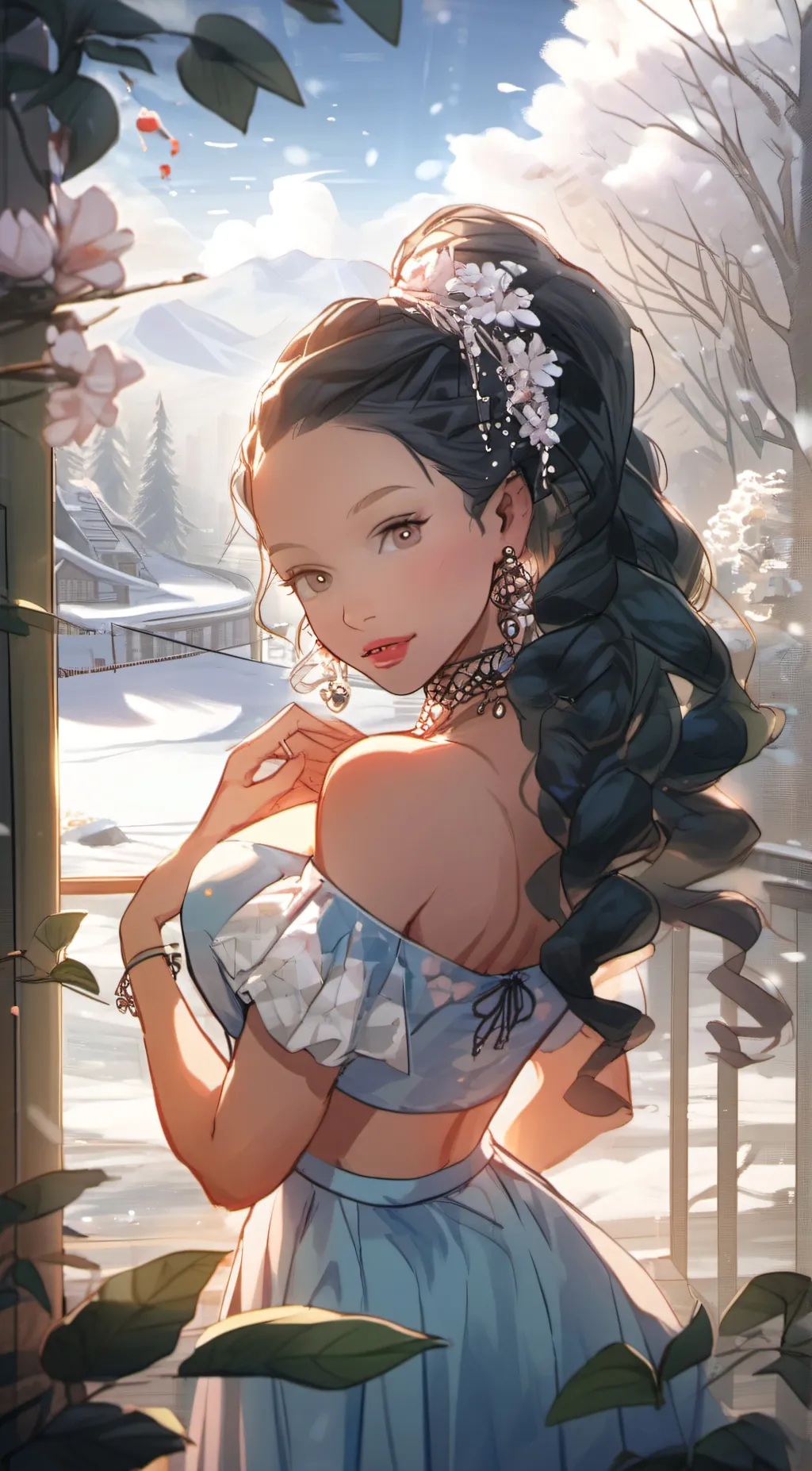 ai character: mya background