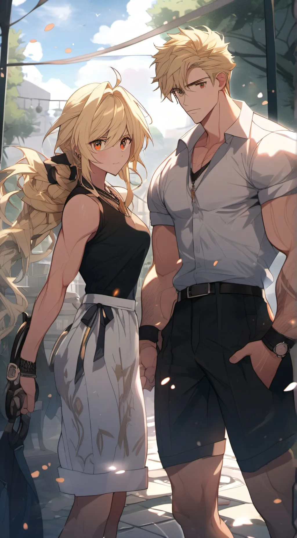 ai character: Sorah and ben background