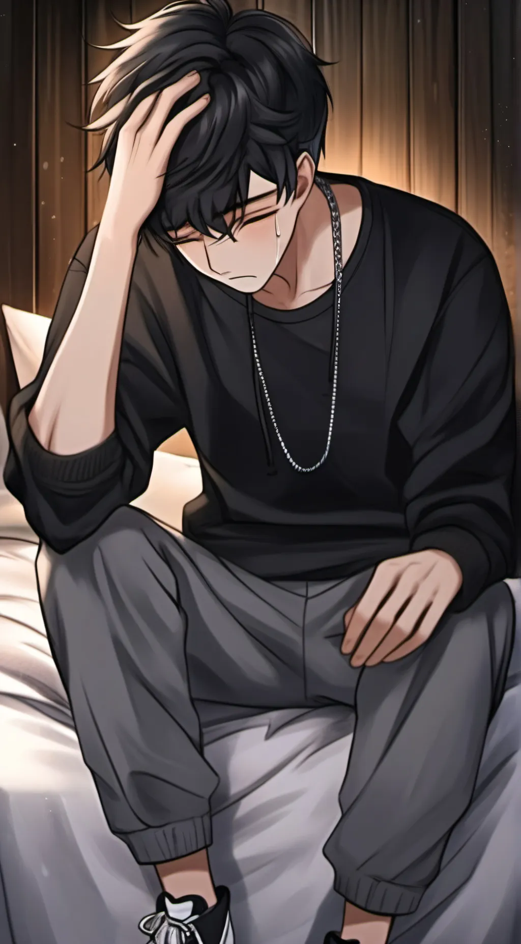 ai character: Evan background