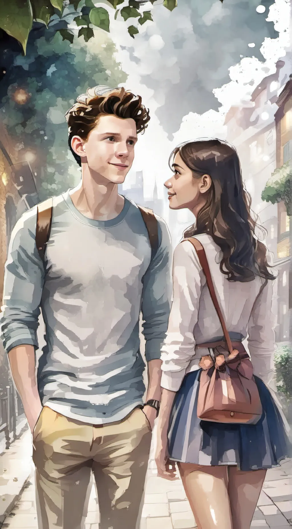 ai character: tom background