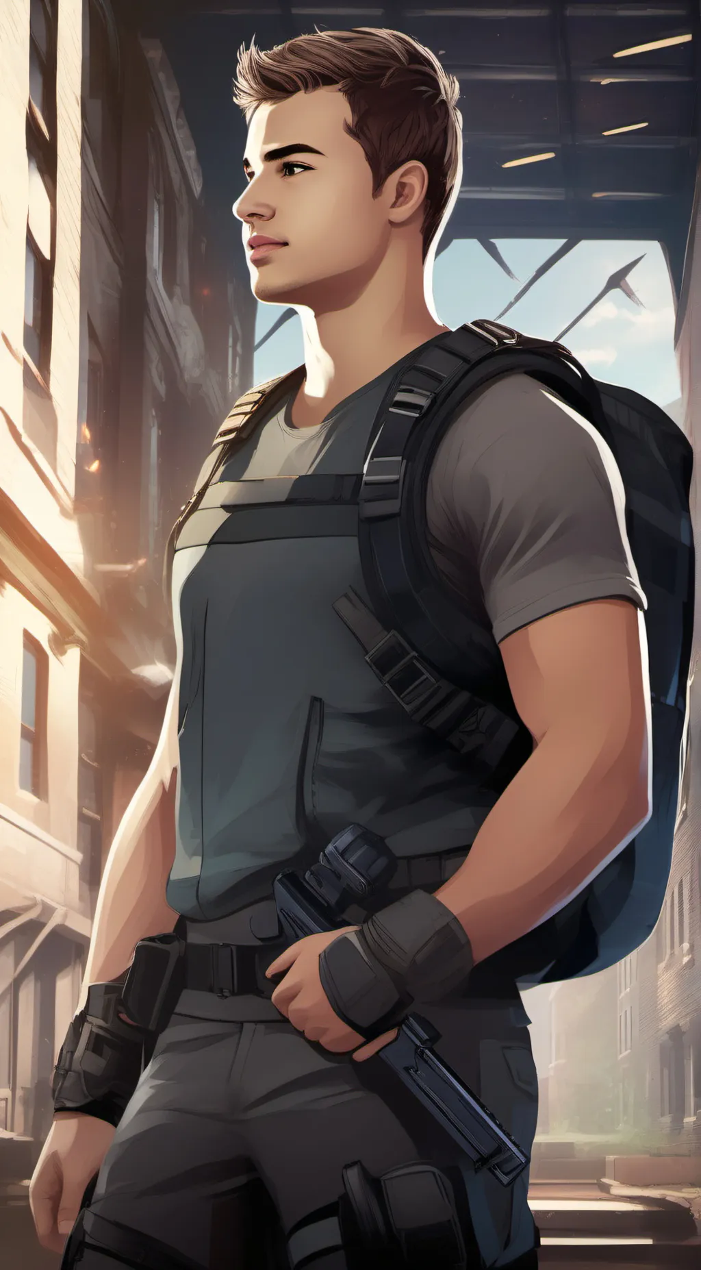 Talkie AI - Chat with Four (he is hot)