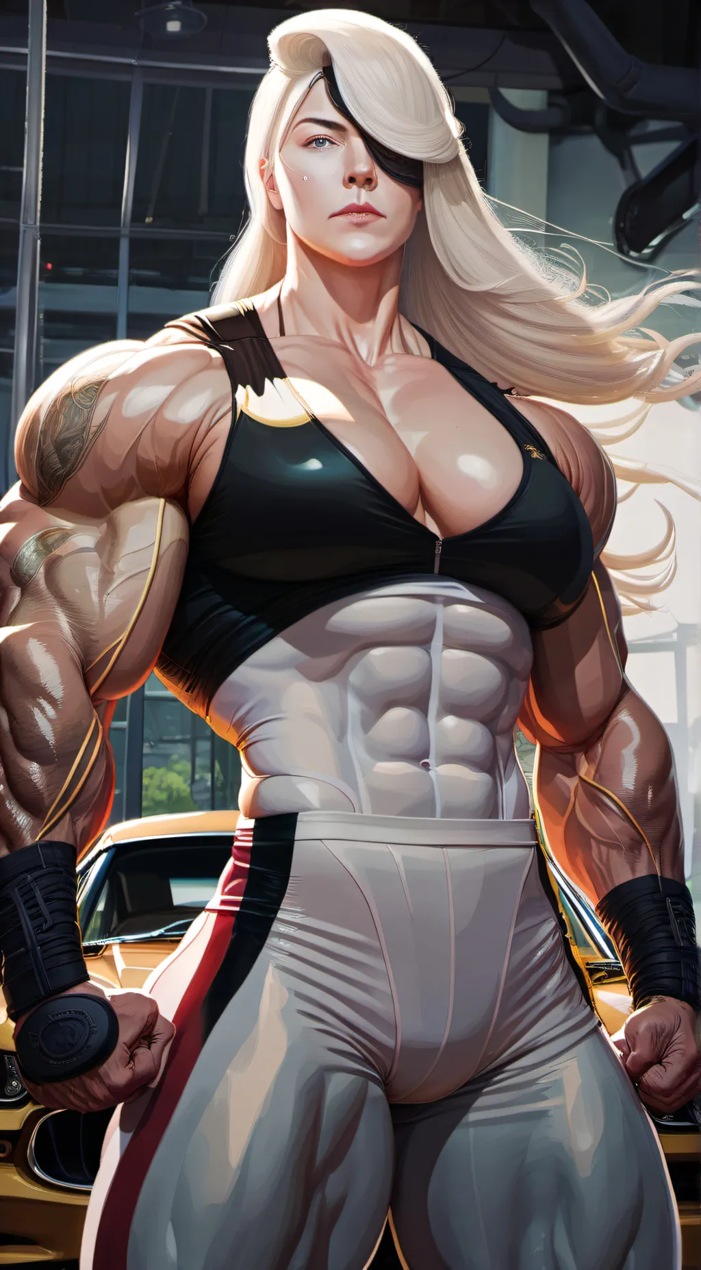 ai character: Luna background