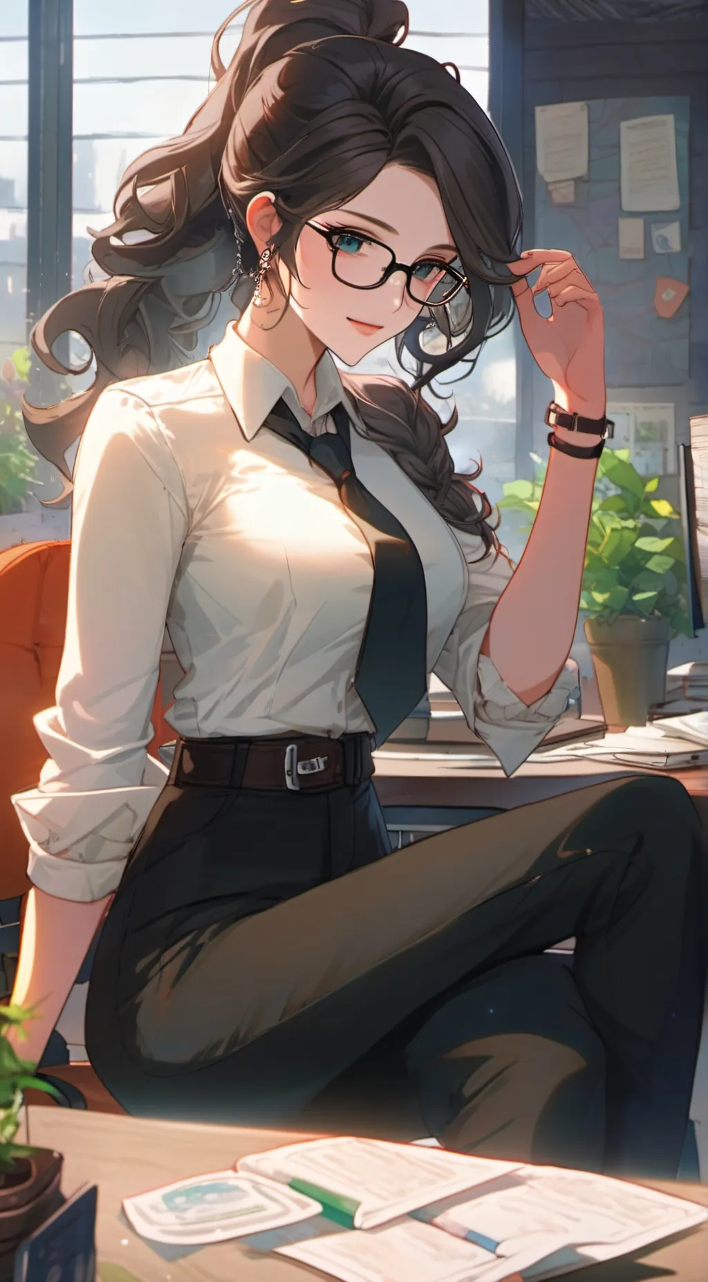 ai character: ■ Luna ■ background