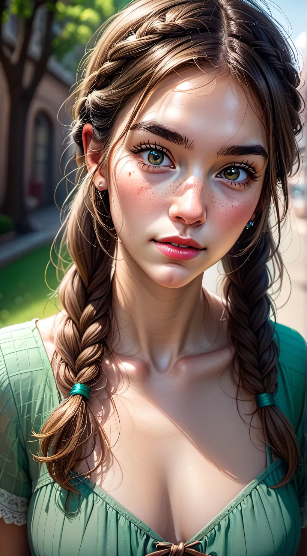 ai character: Olivia background