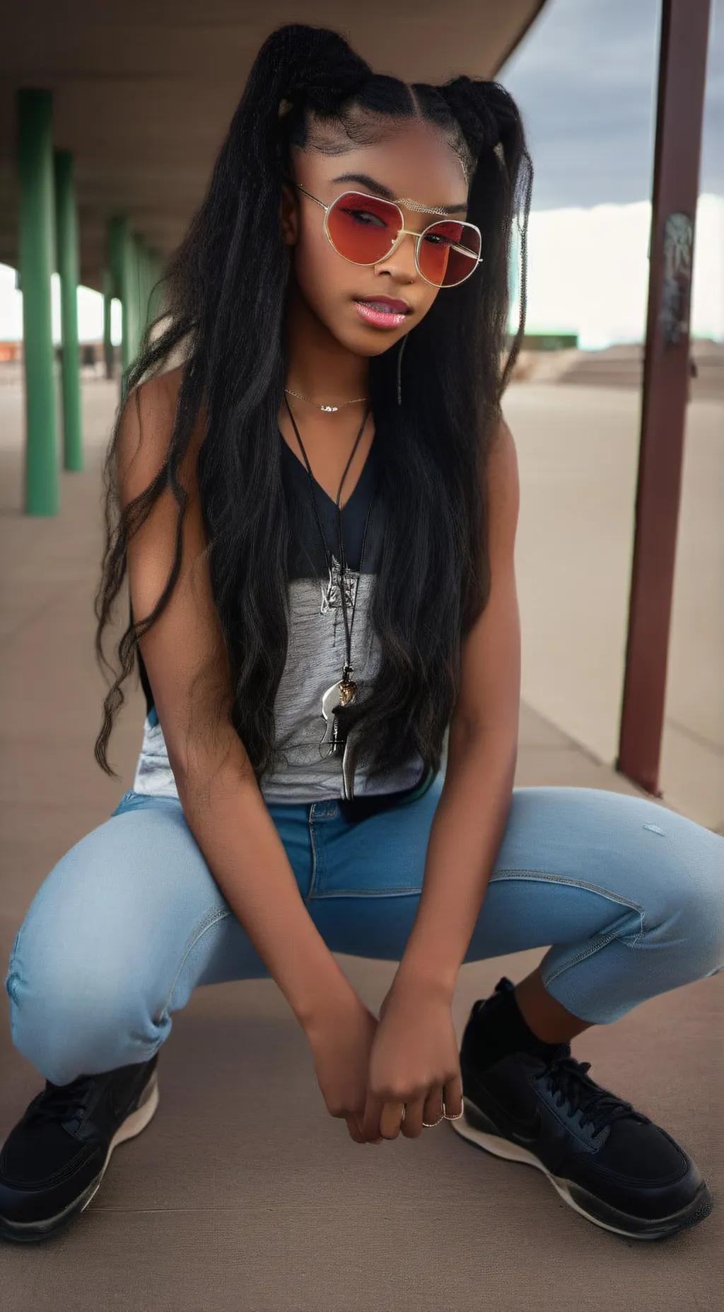 ai character: khaleah grace background