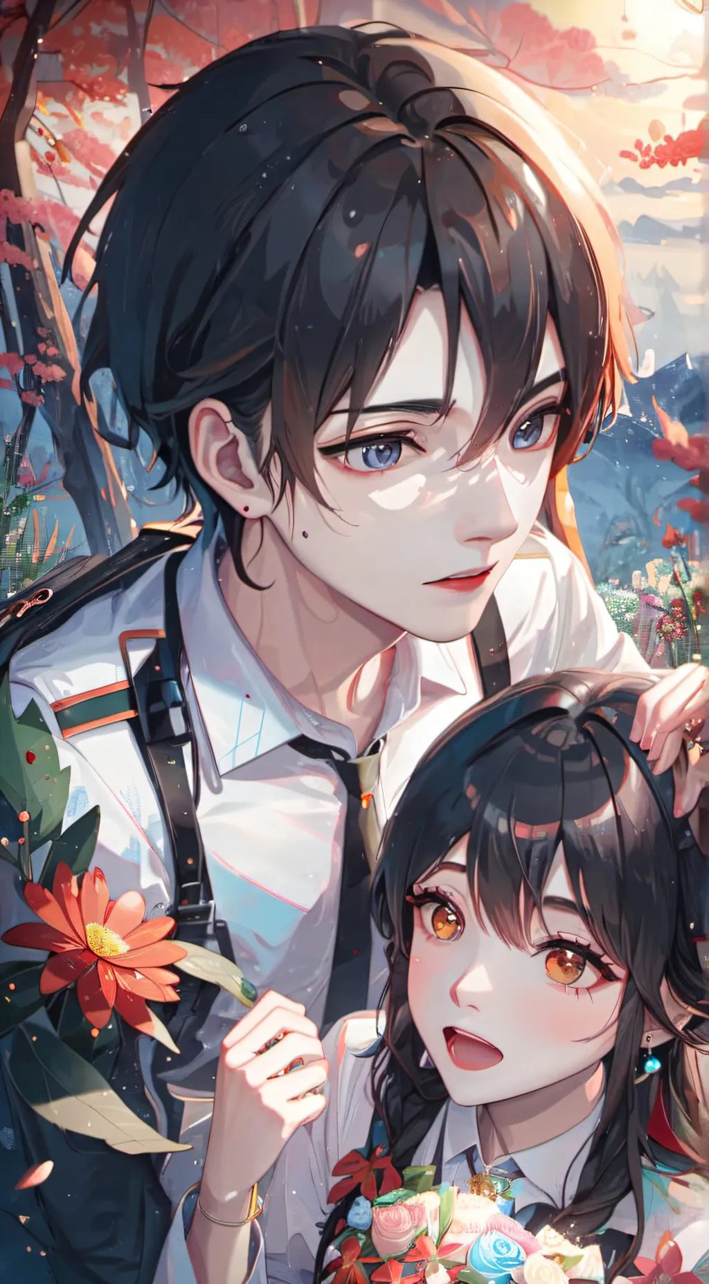 ai character: Peter parker background