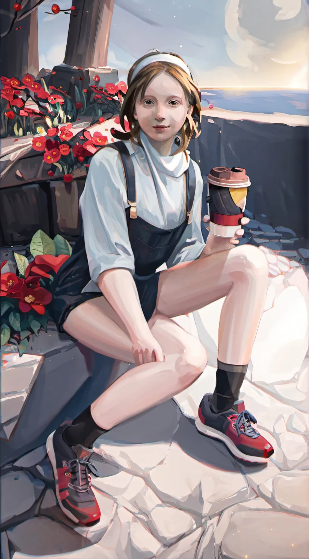 ai character: Lily background