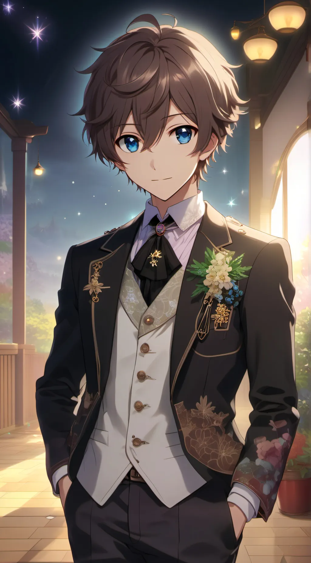 ai character: Hibiki background