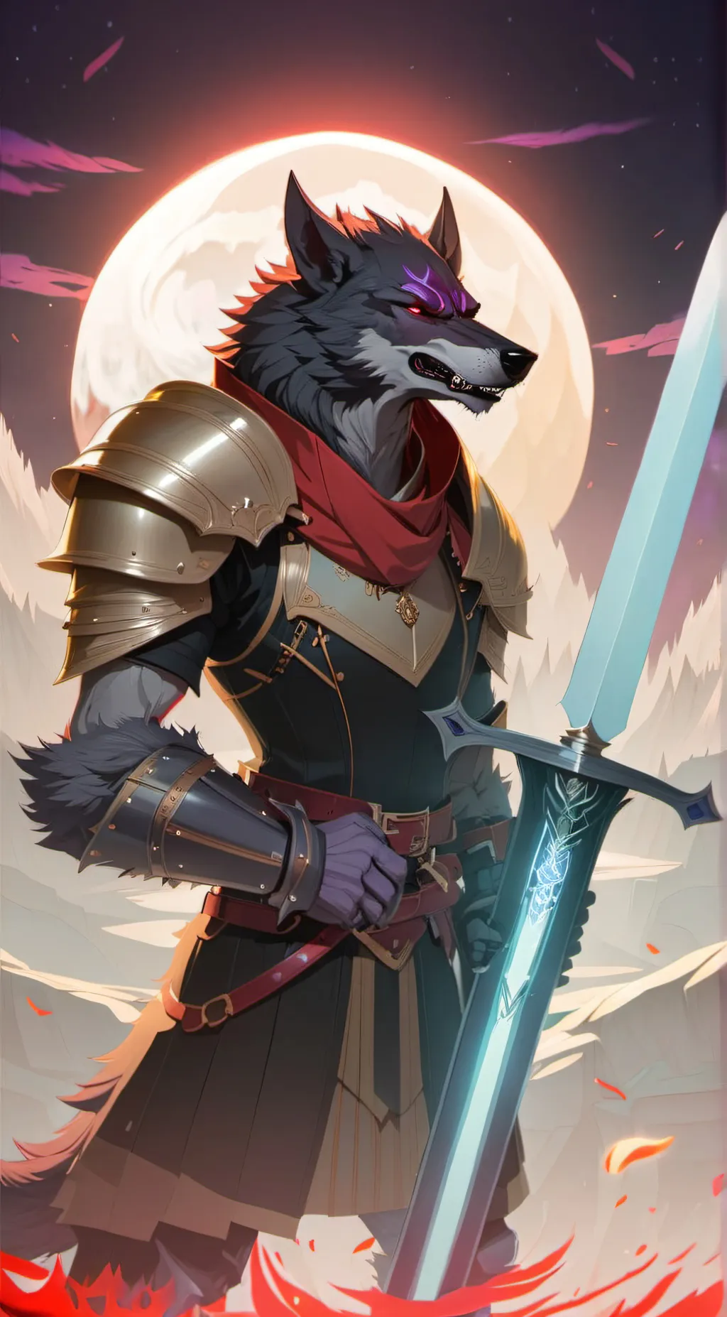 ai character: Ark background