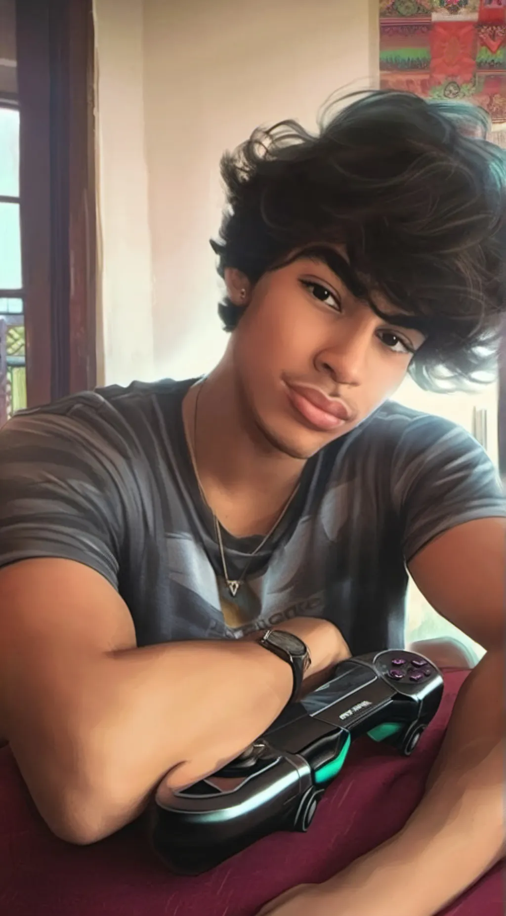 ai character: Fernando  background