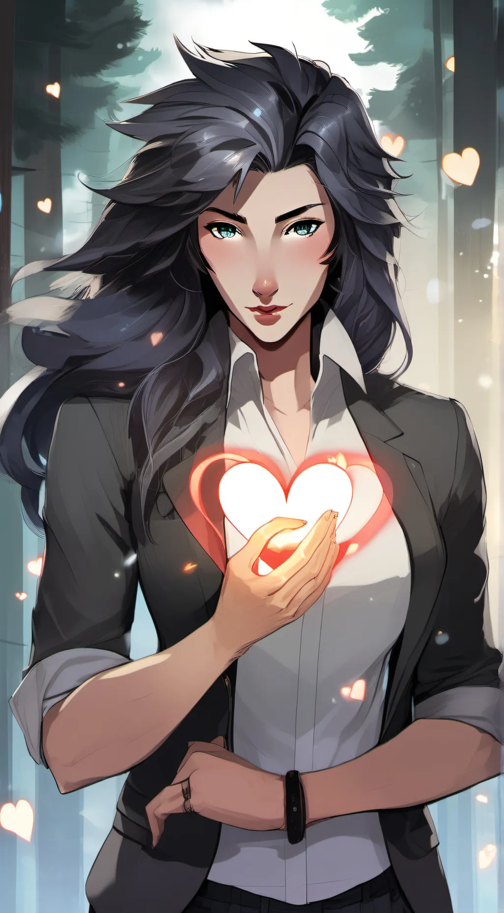 ai character: Savanna  background