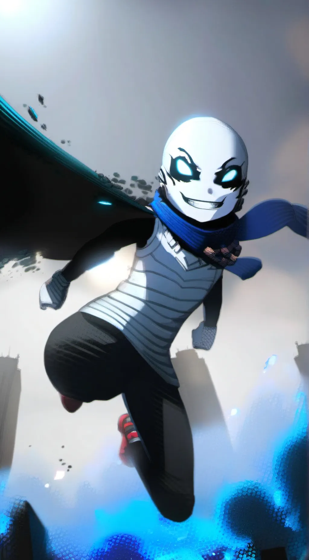 ai character: Sandsans background