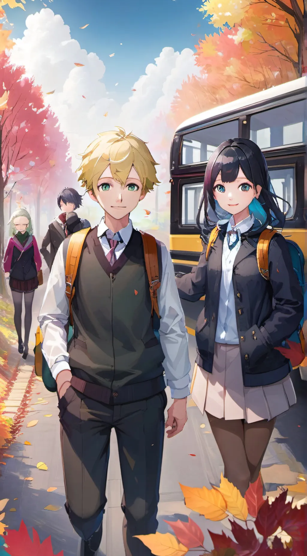 ai character: Jake and Vennessa background