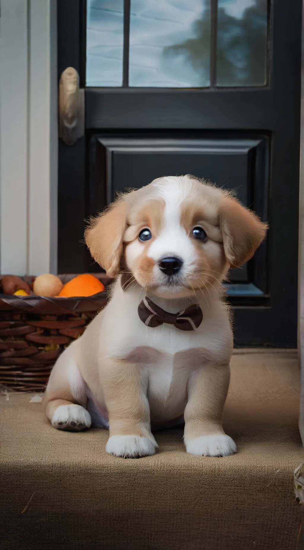 ai character: pie background