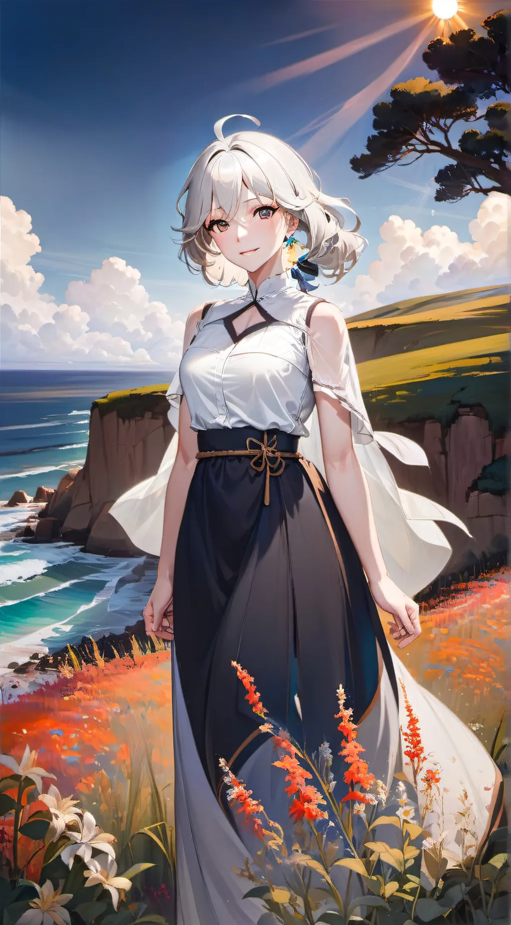 ai character: Byuti Eregansu background