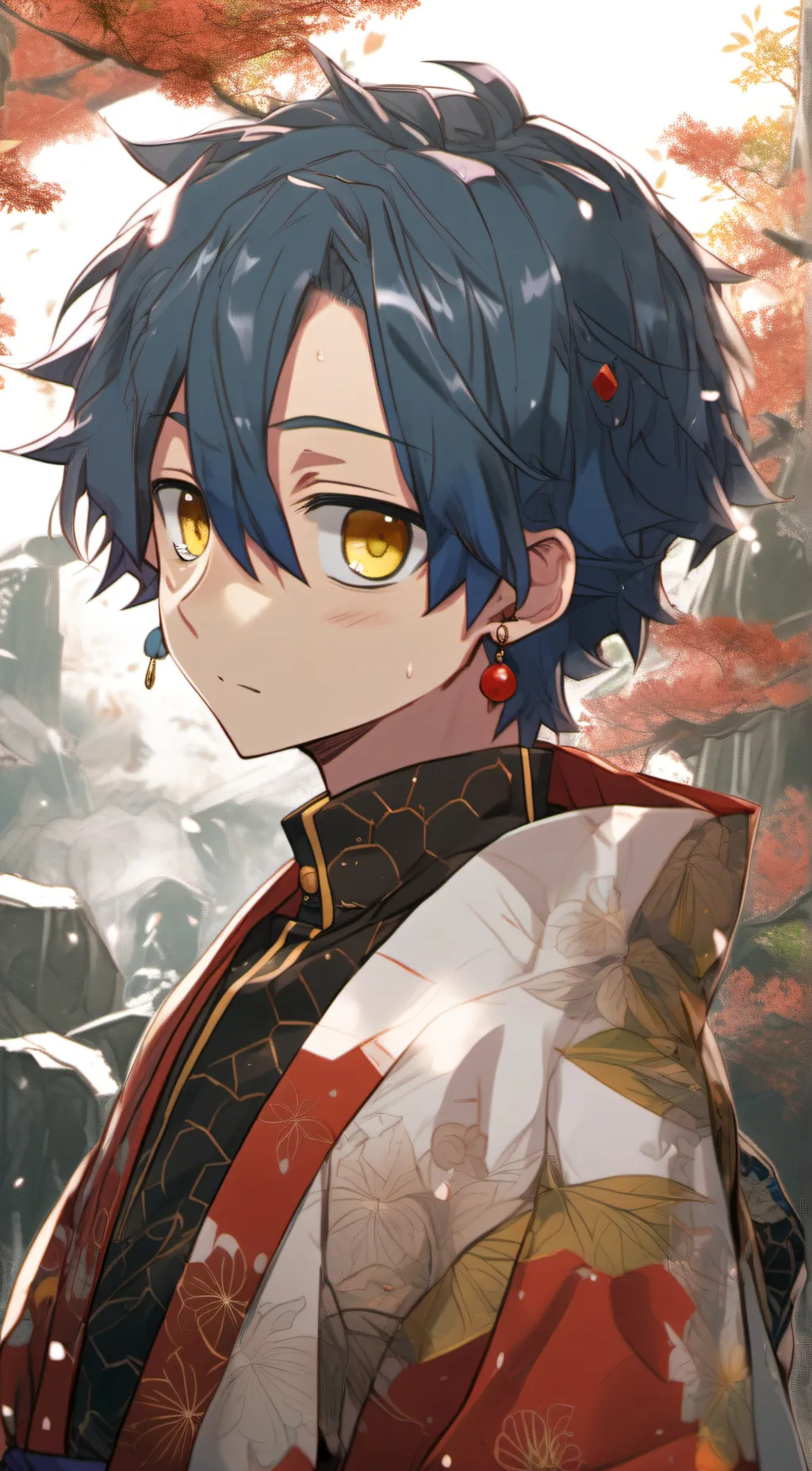 ai character: Leon background