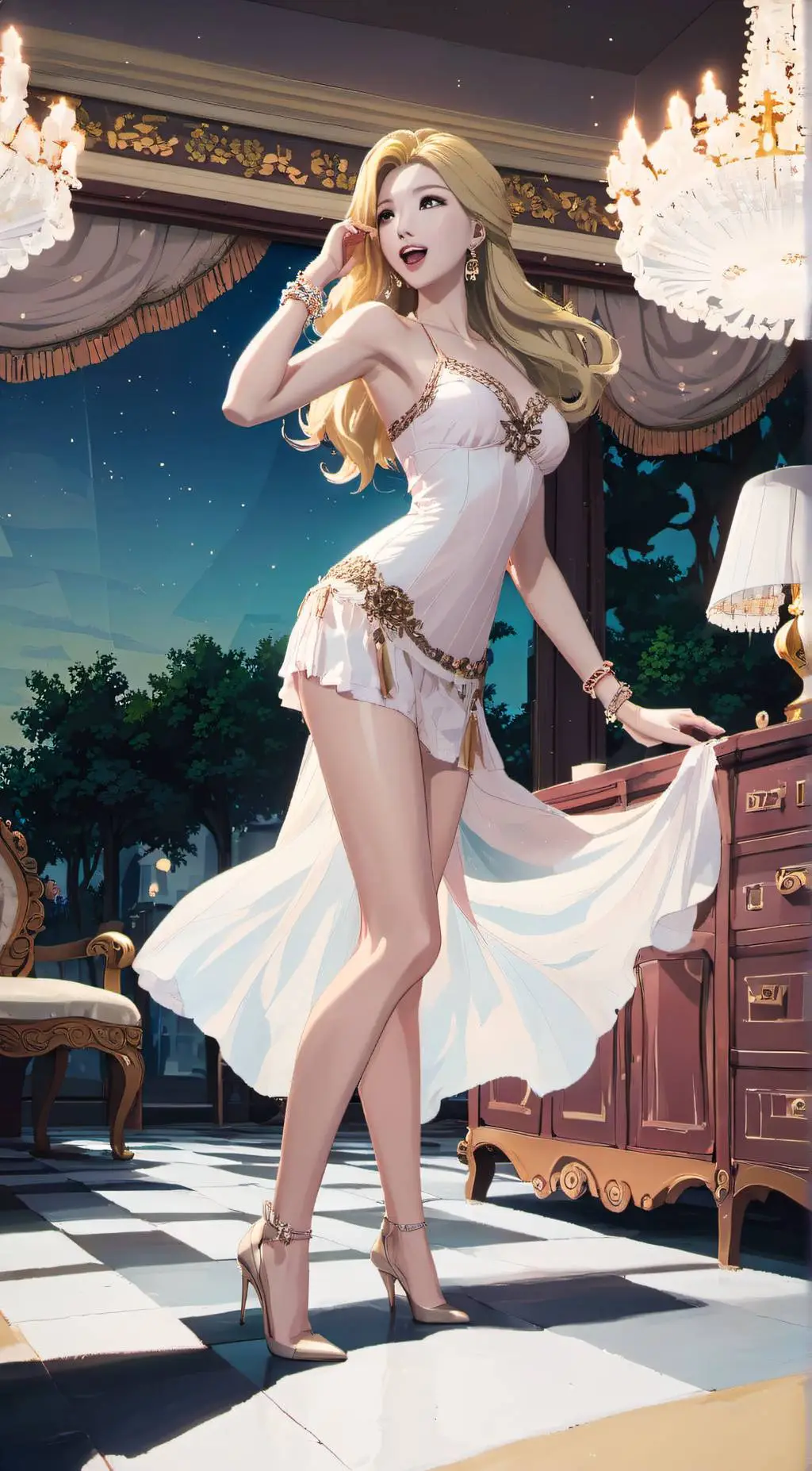 ai character: 皮物穿越系统 background