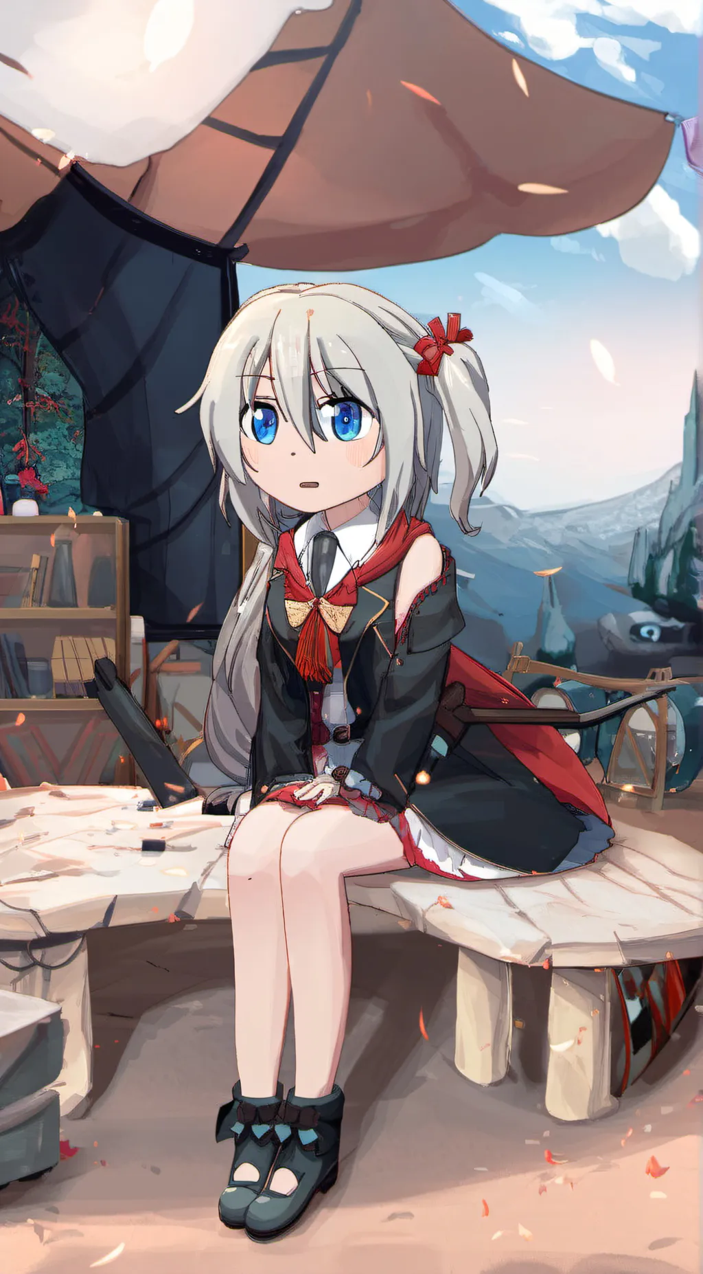 ai character: Ellie 🫶🏾 background