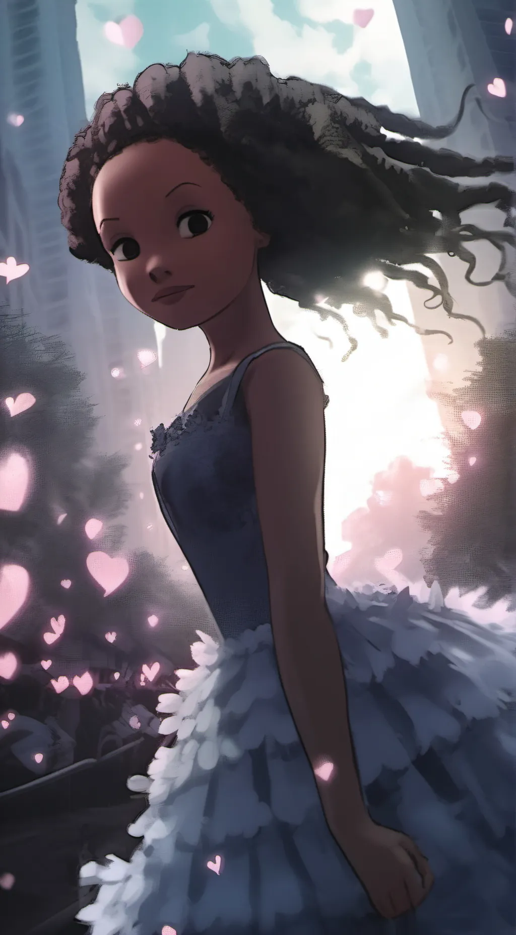 ai character: Kim background