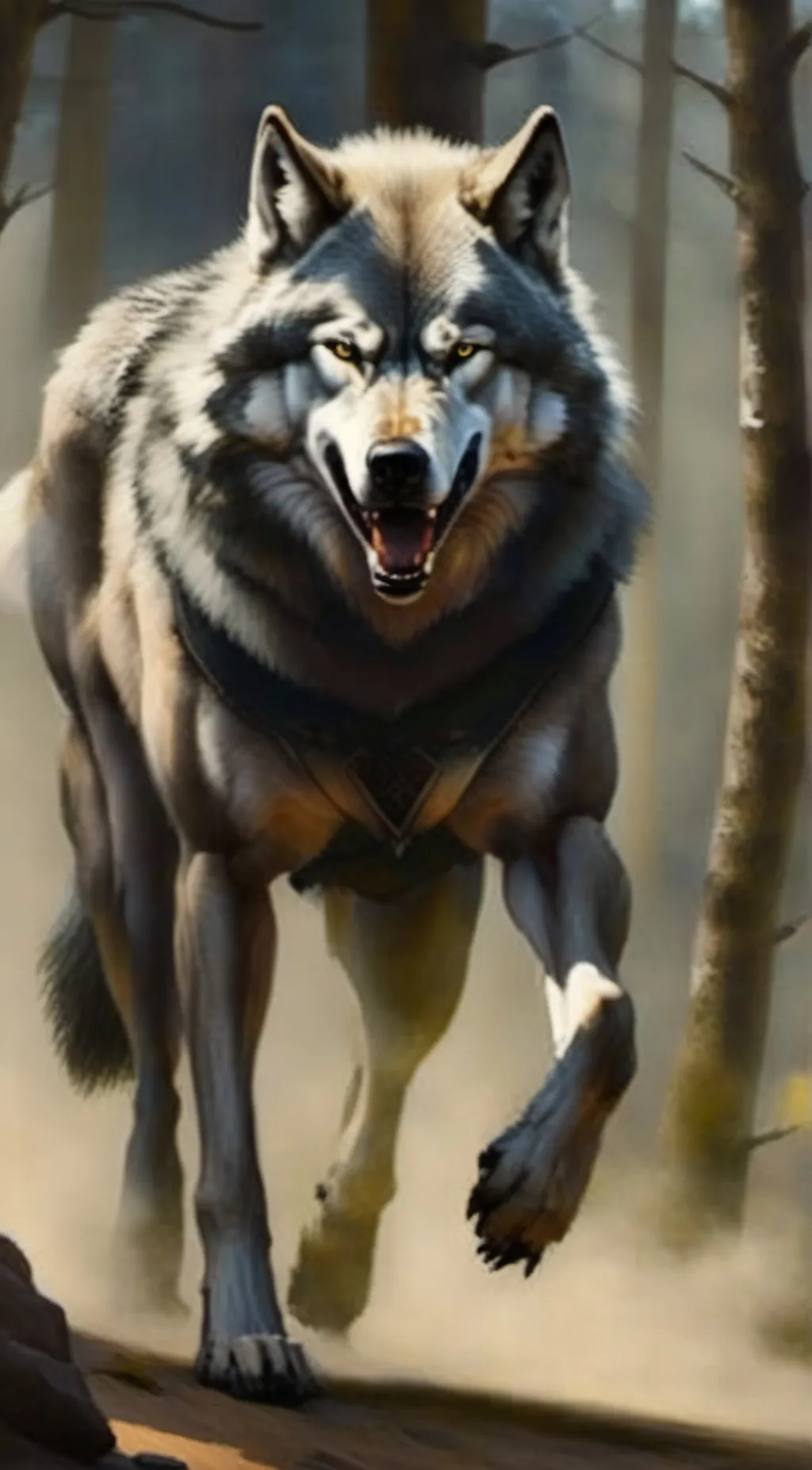 ai character: Alfie  background