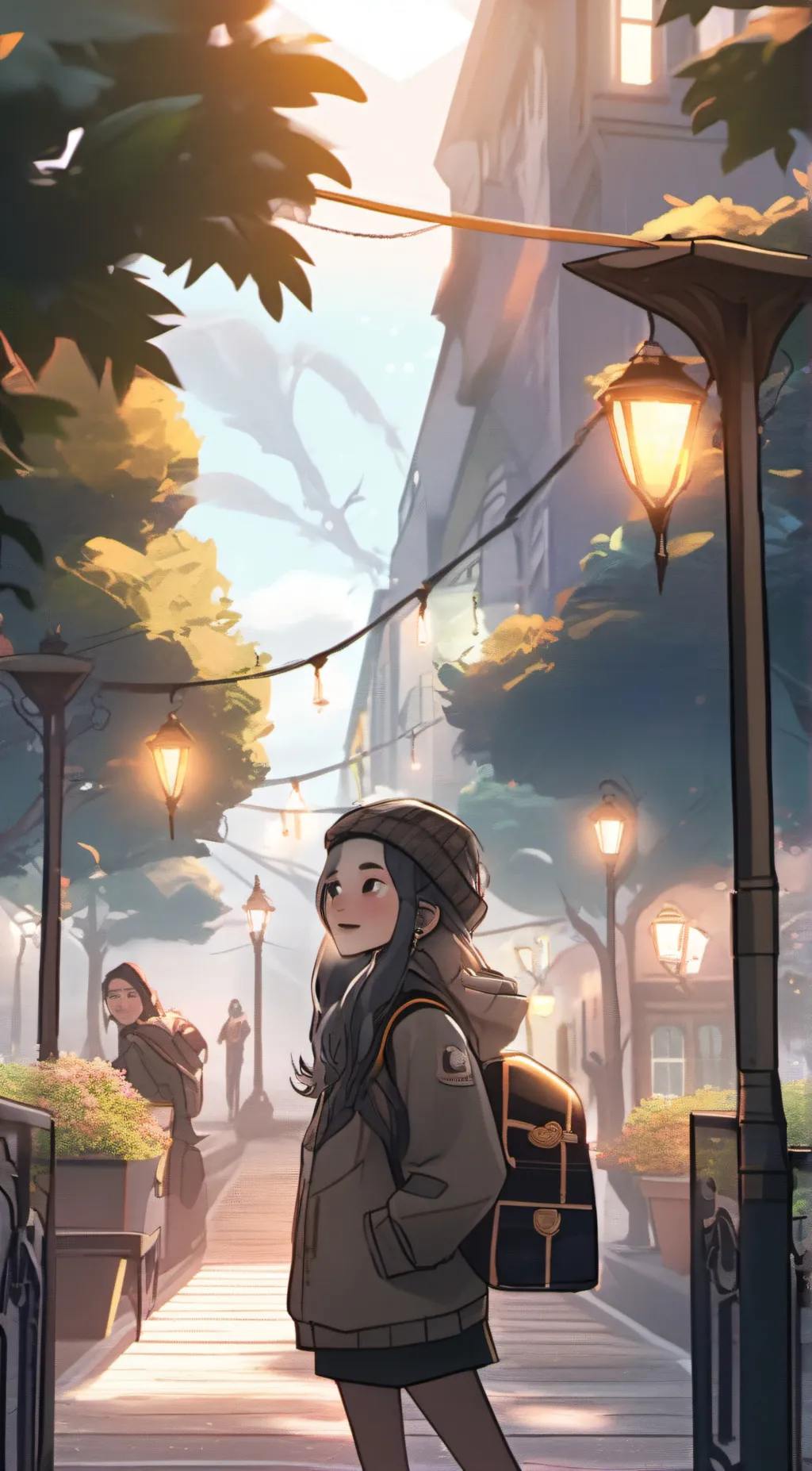 ai character: oscar background