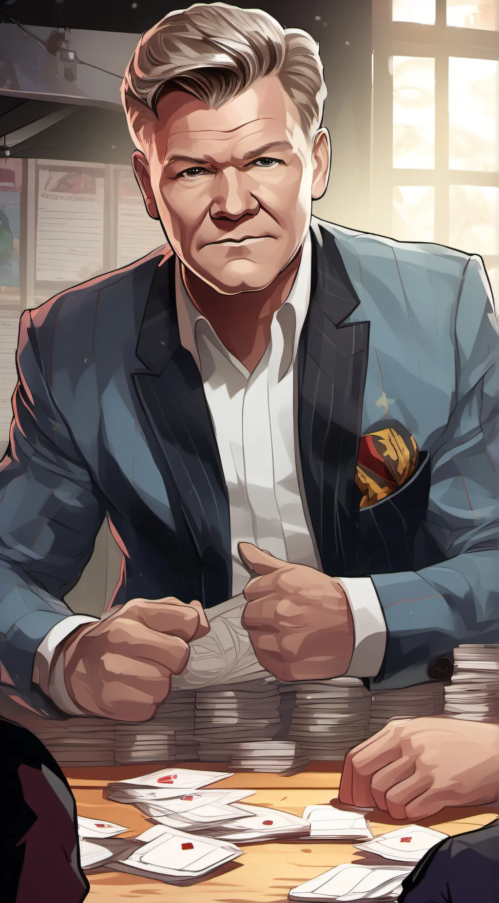 ai character: Gordon background