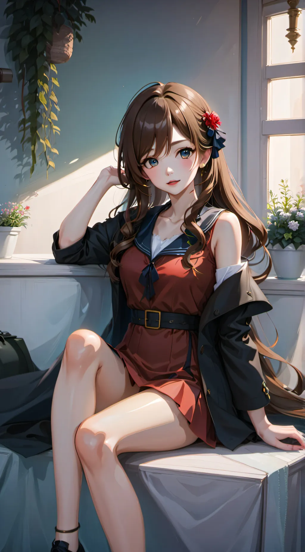 ai character: Miss Bri background