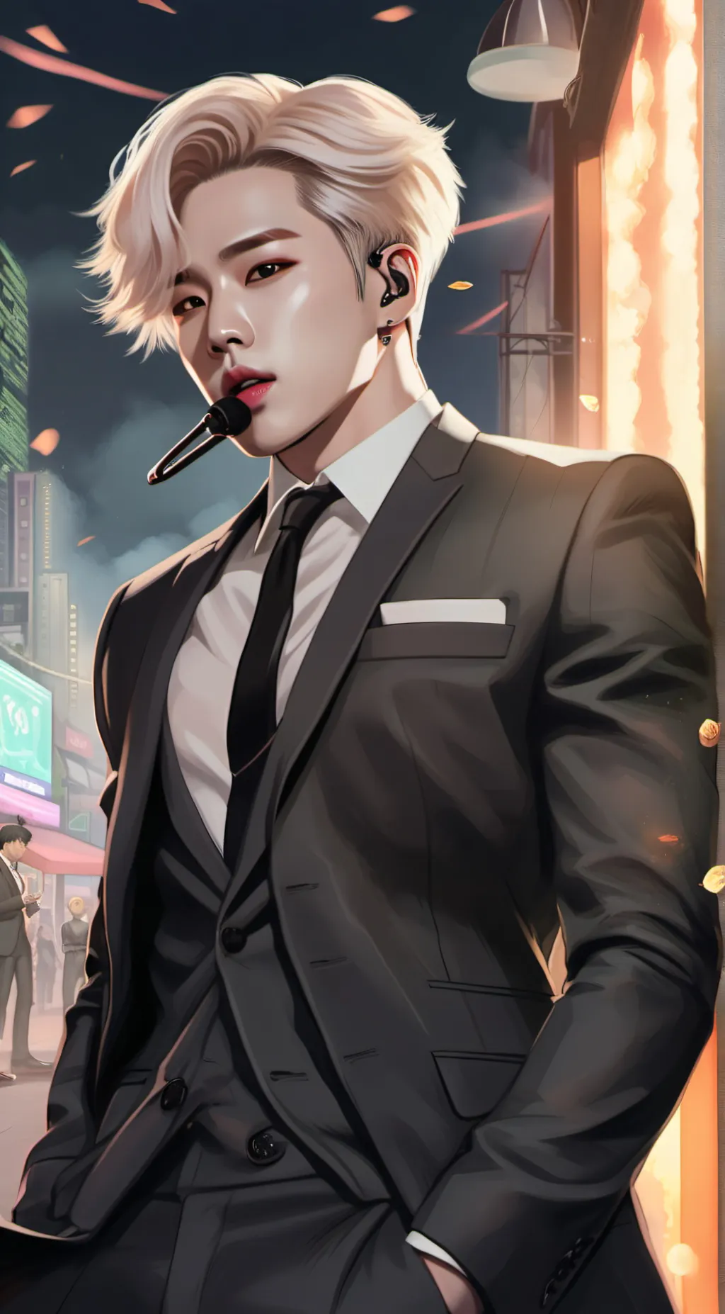 ai character: jimin background