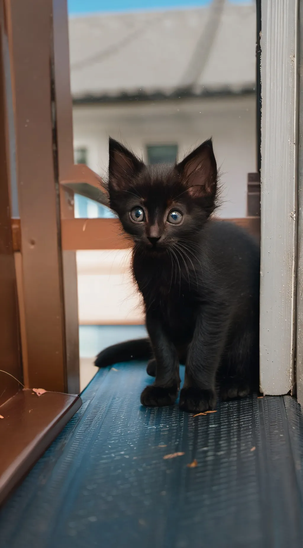 ai character: kitten he/him background