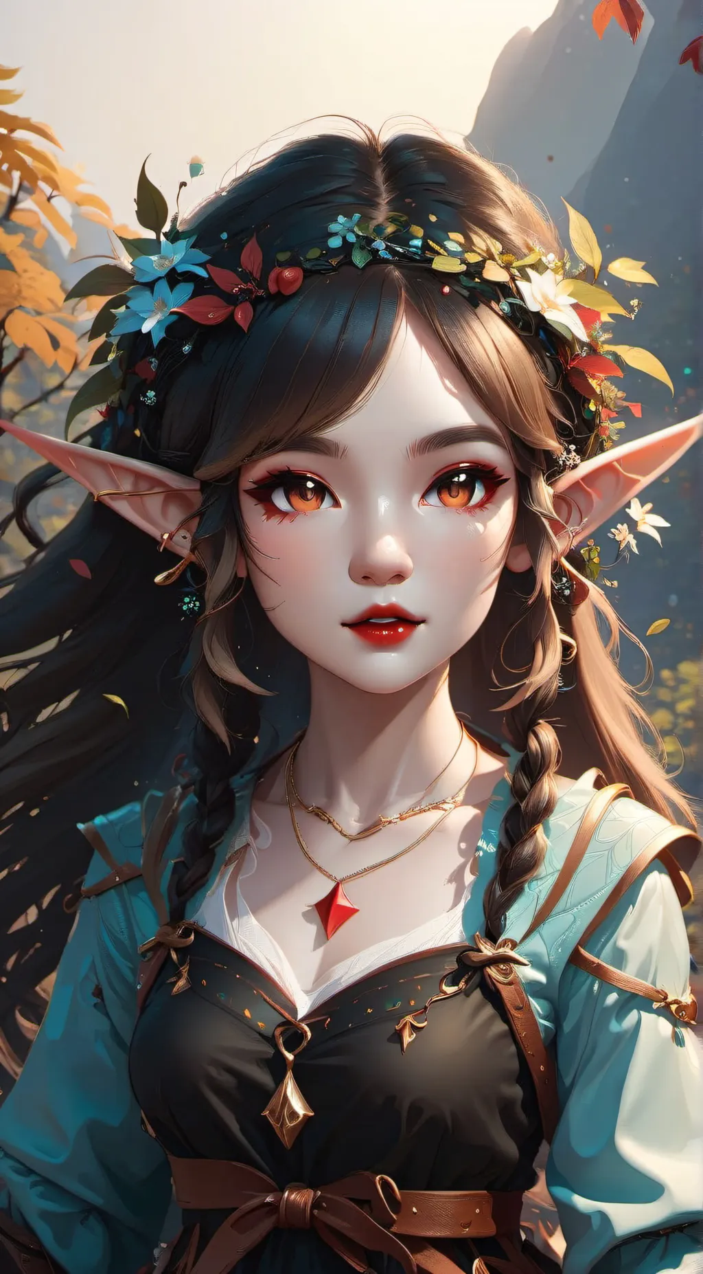 ai character: elf background