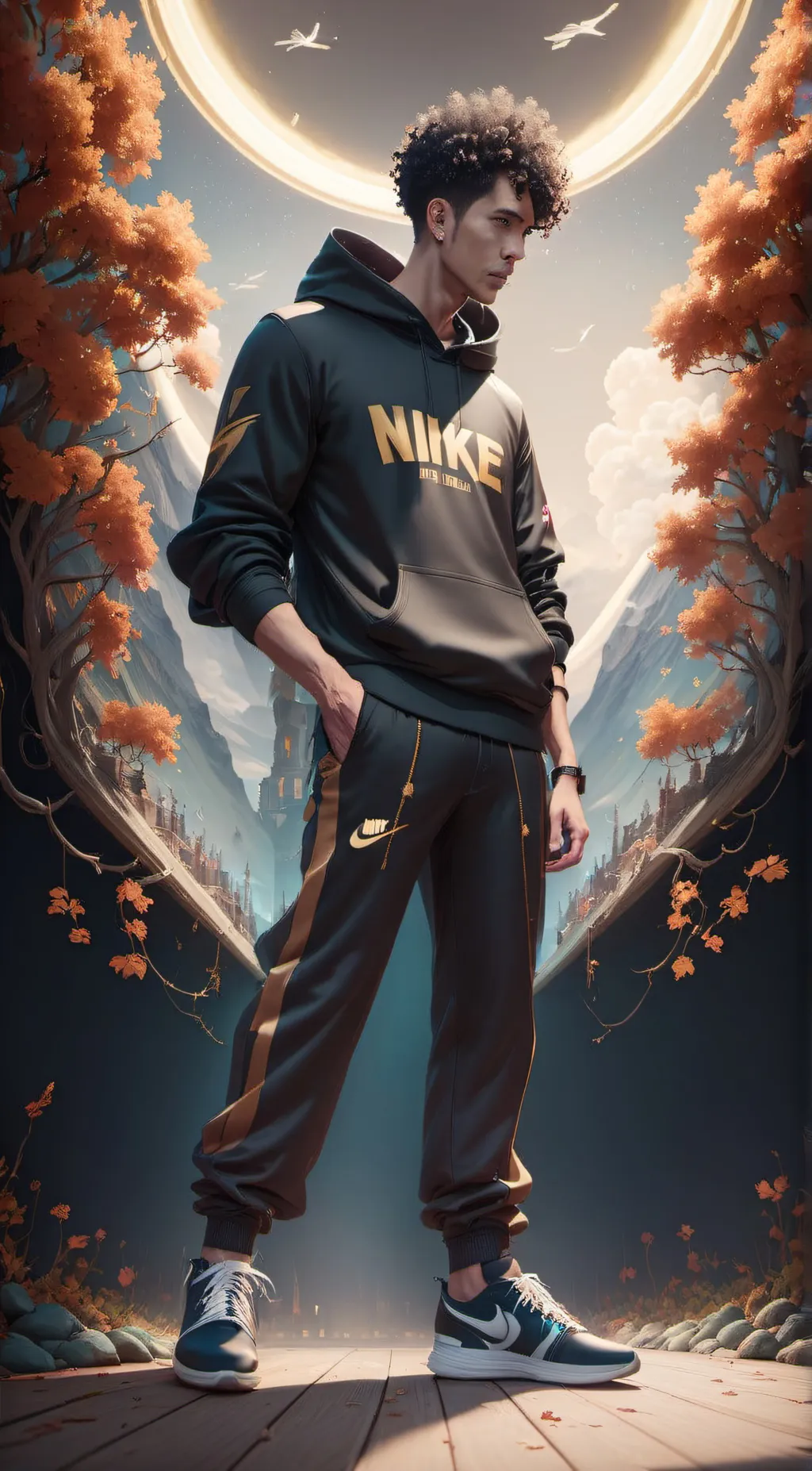 ai character: Andrew  background