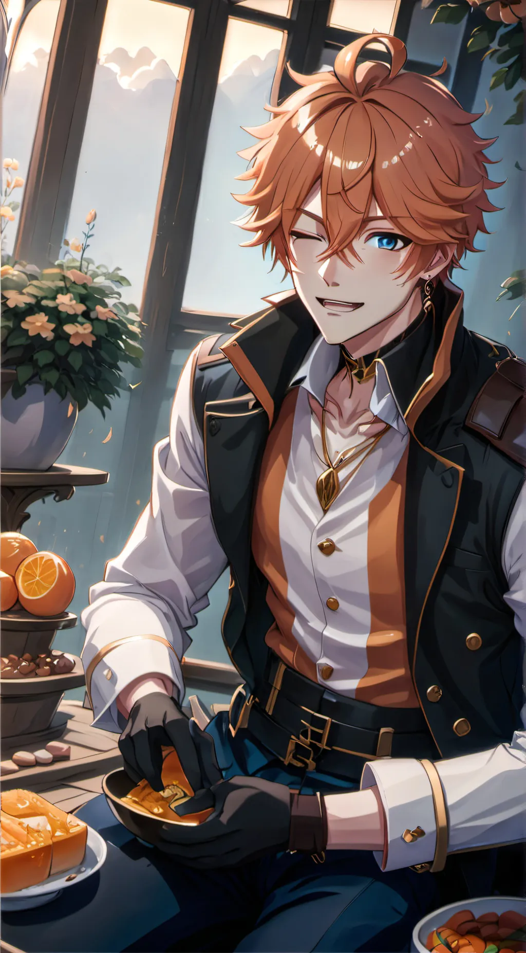 ai character: ajax♧ background