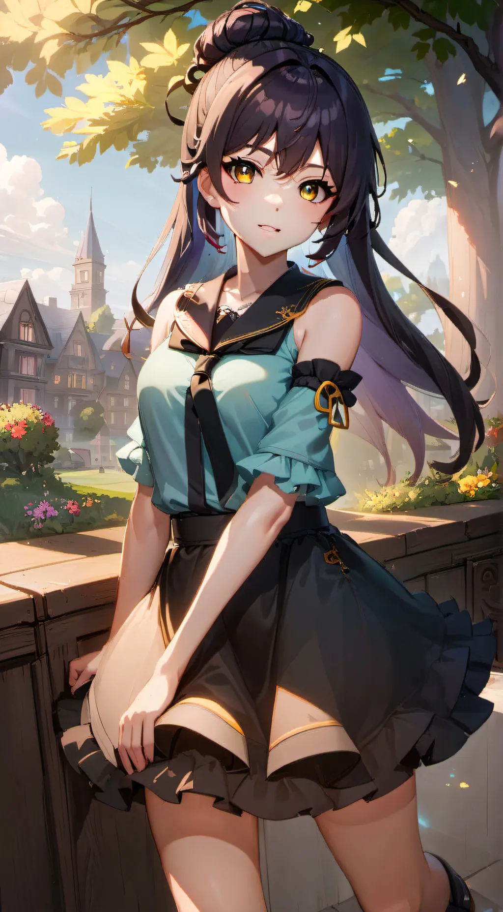 ai character: Nora background