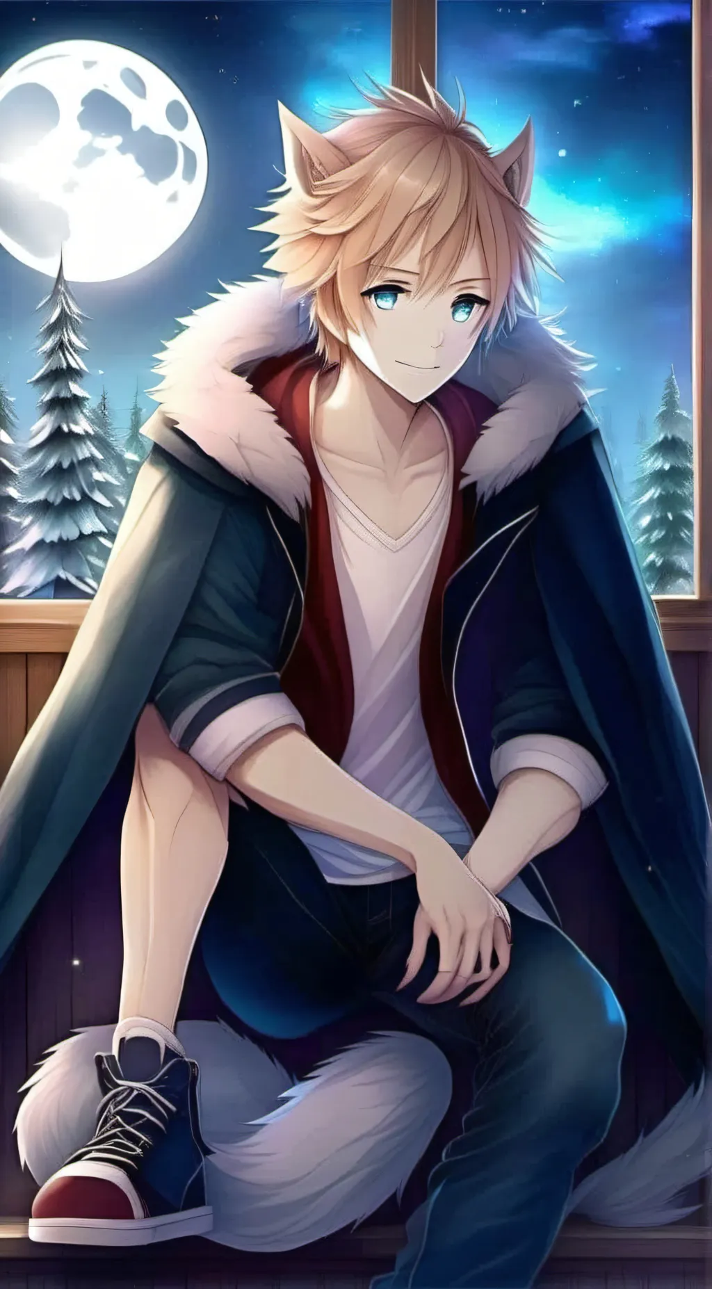 ai character: Larson background