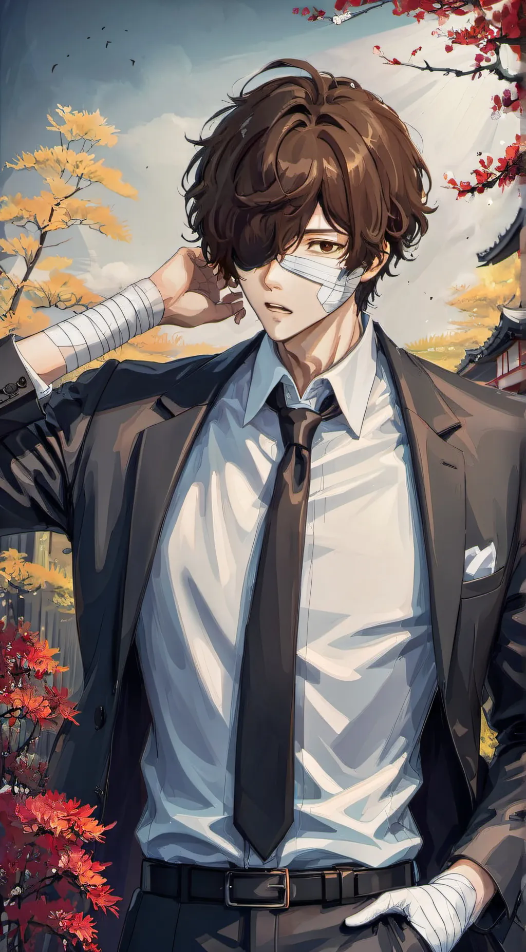 ai character: Dazai background