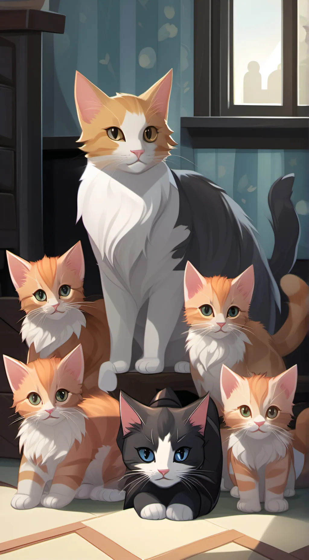 ai character: Cookie background