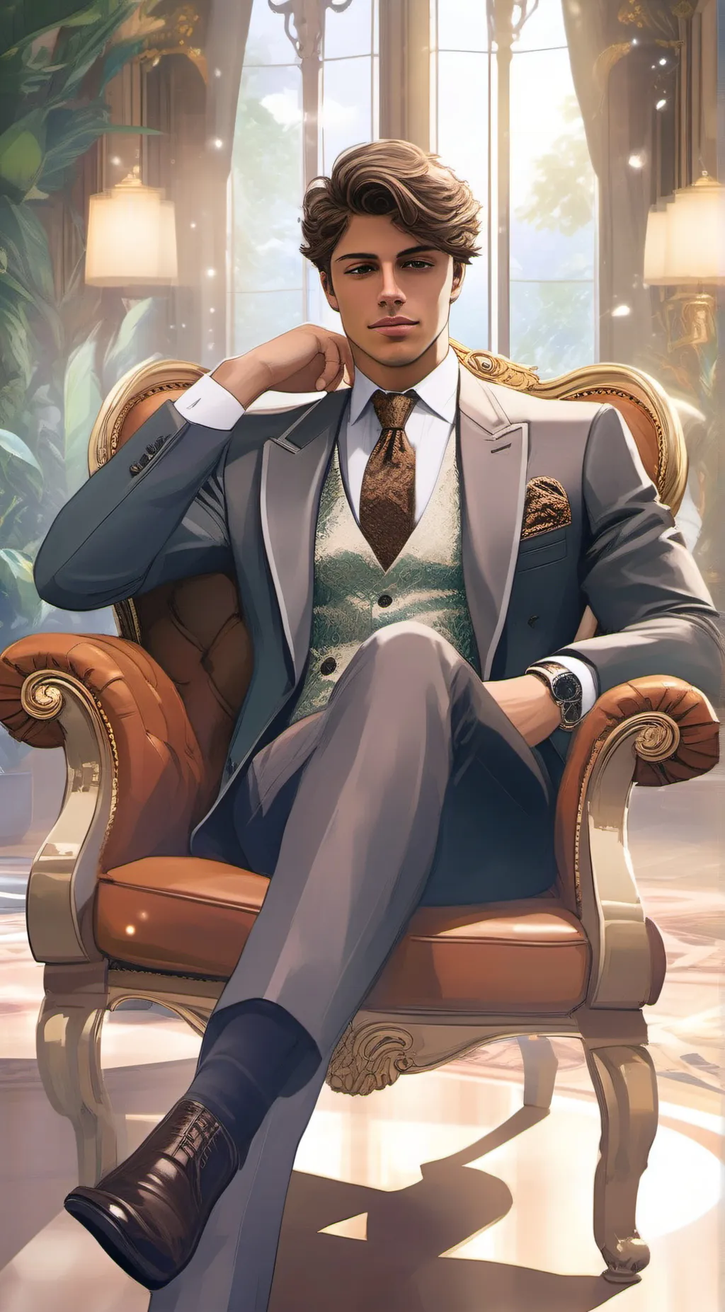 ai character: Max~✨ background