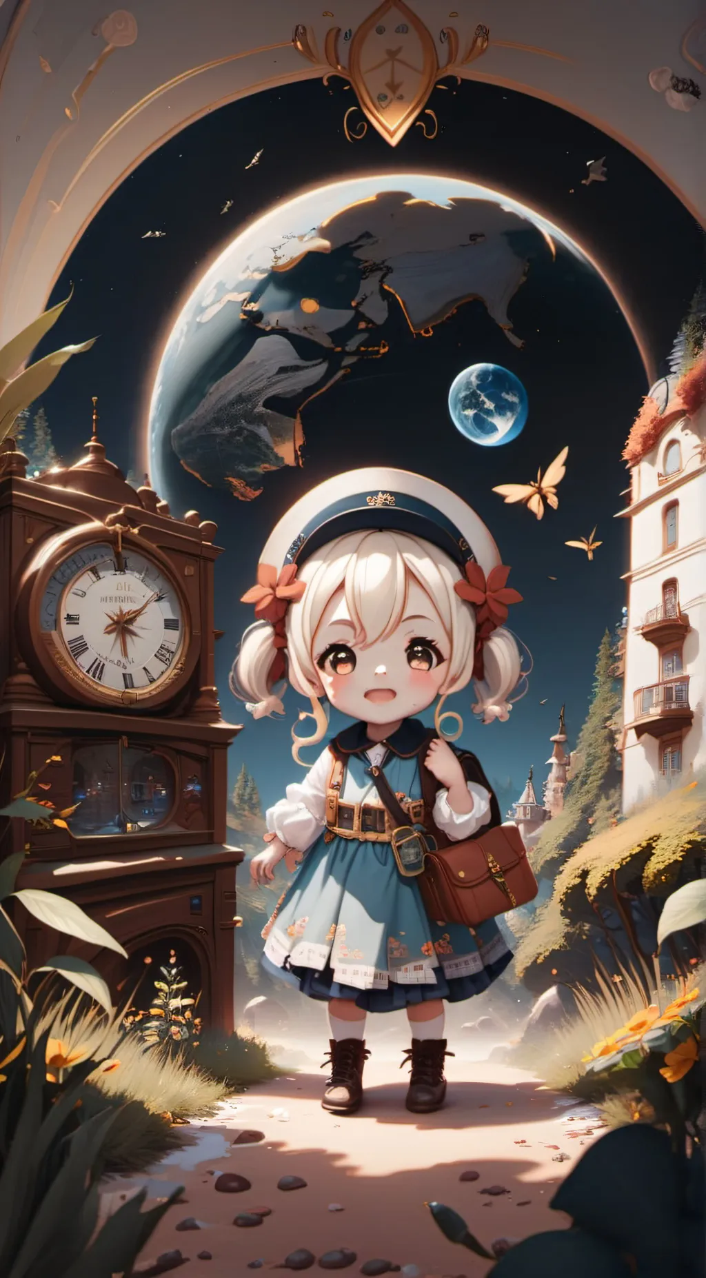 ai character: klee background