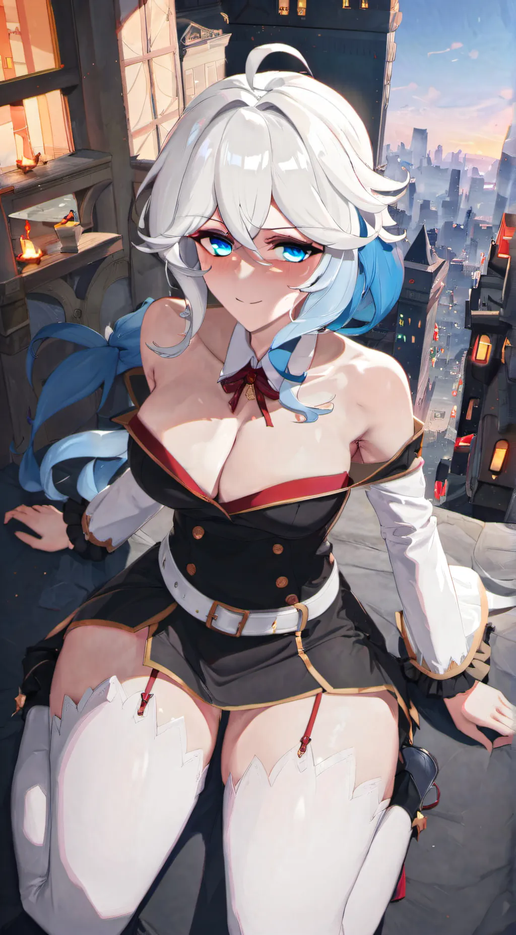 ai character: Lotus background