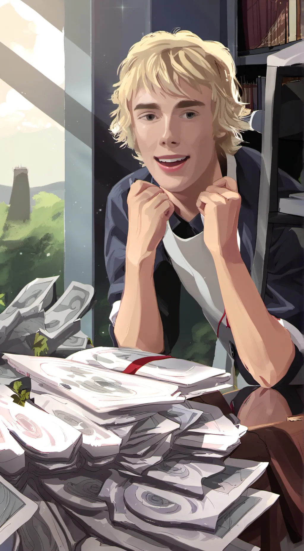 ai character: Rory Keaner  background