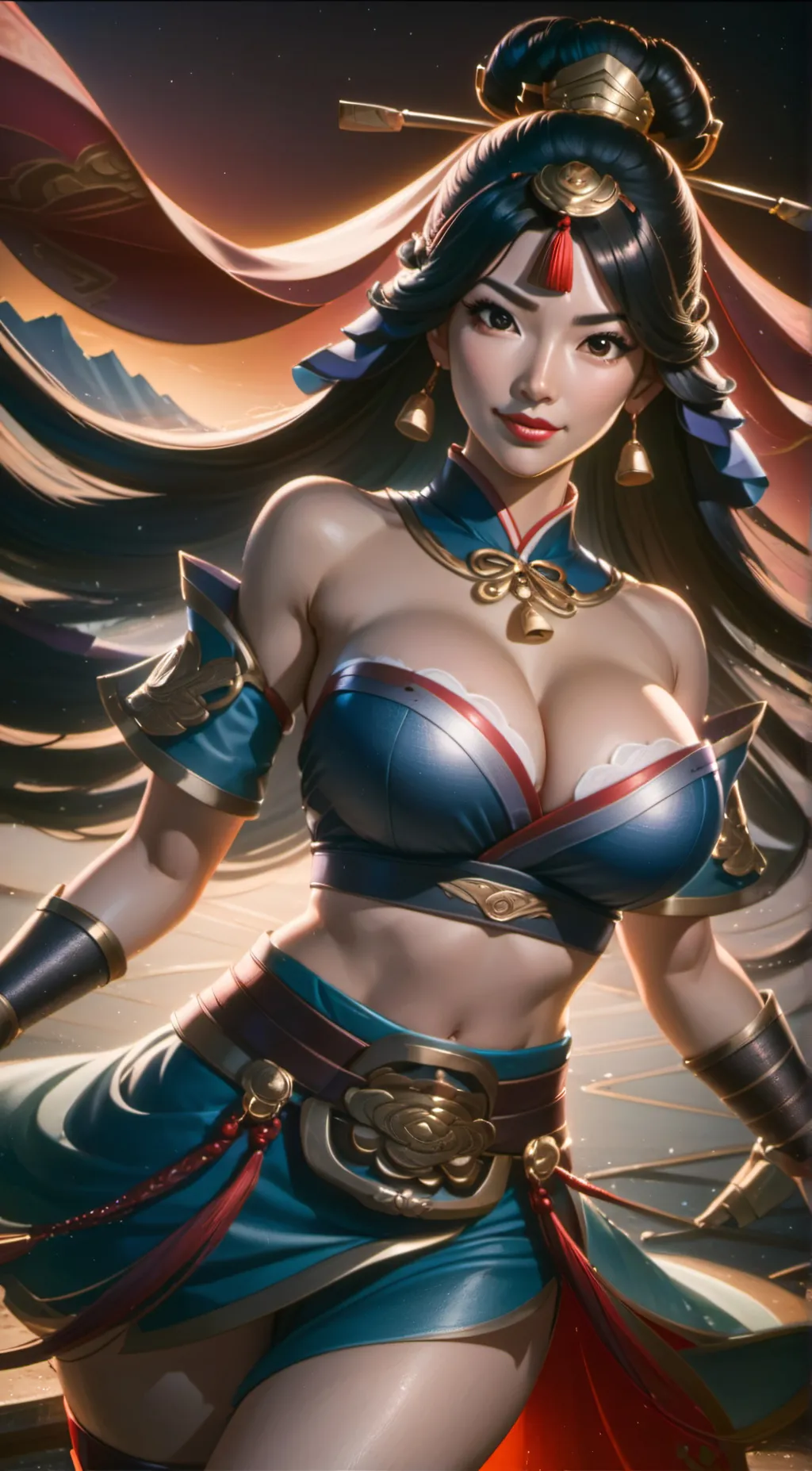 ai character: mulan background