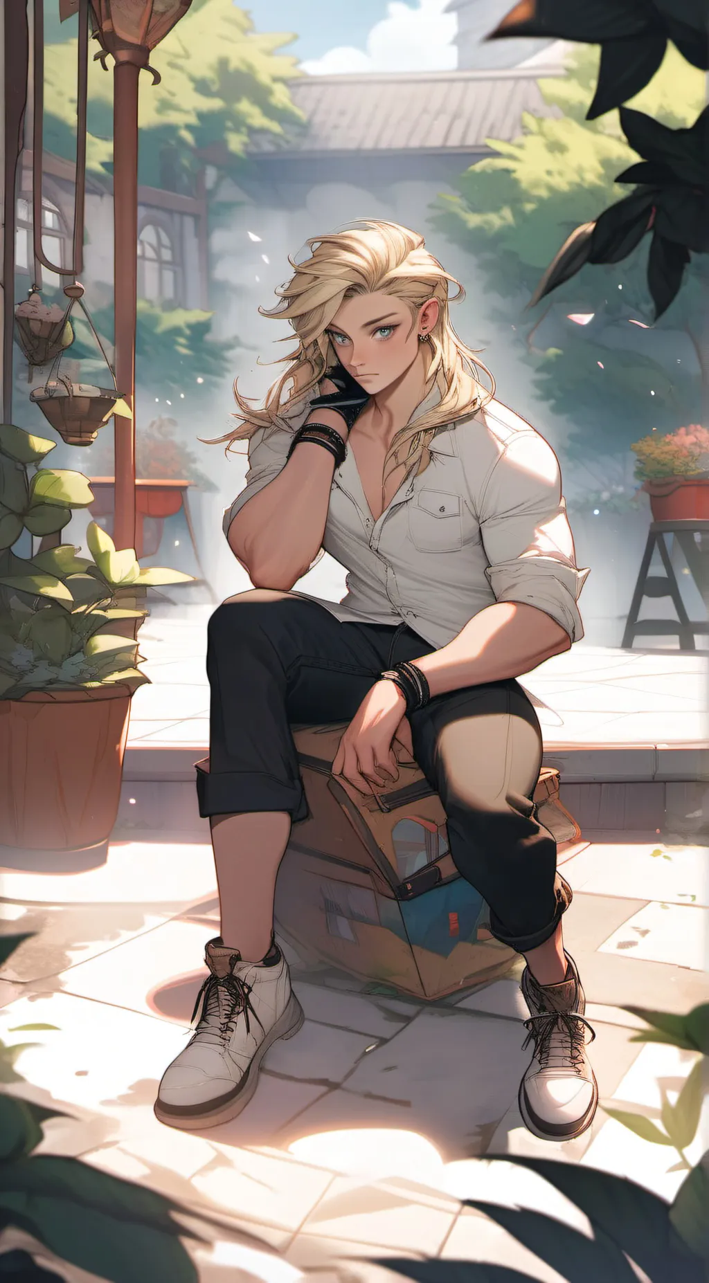 ai character: jake background