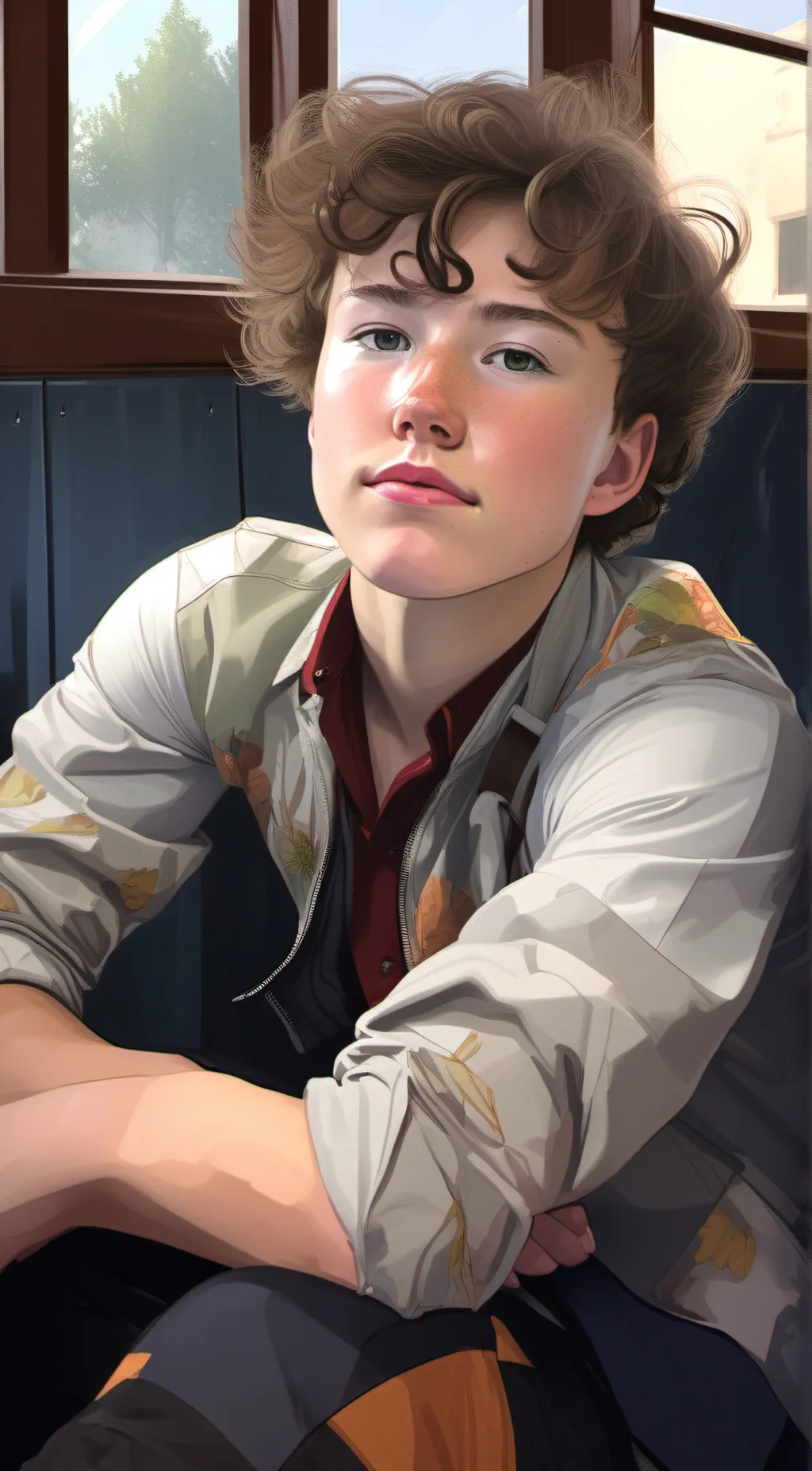 ai character: mason  background