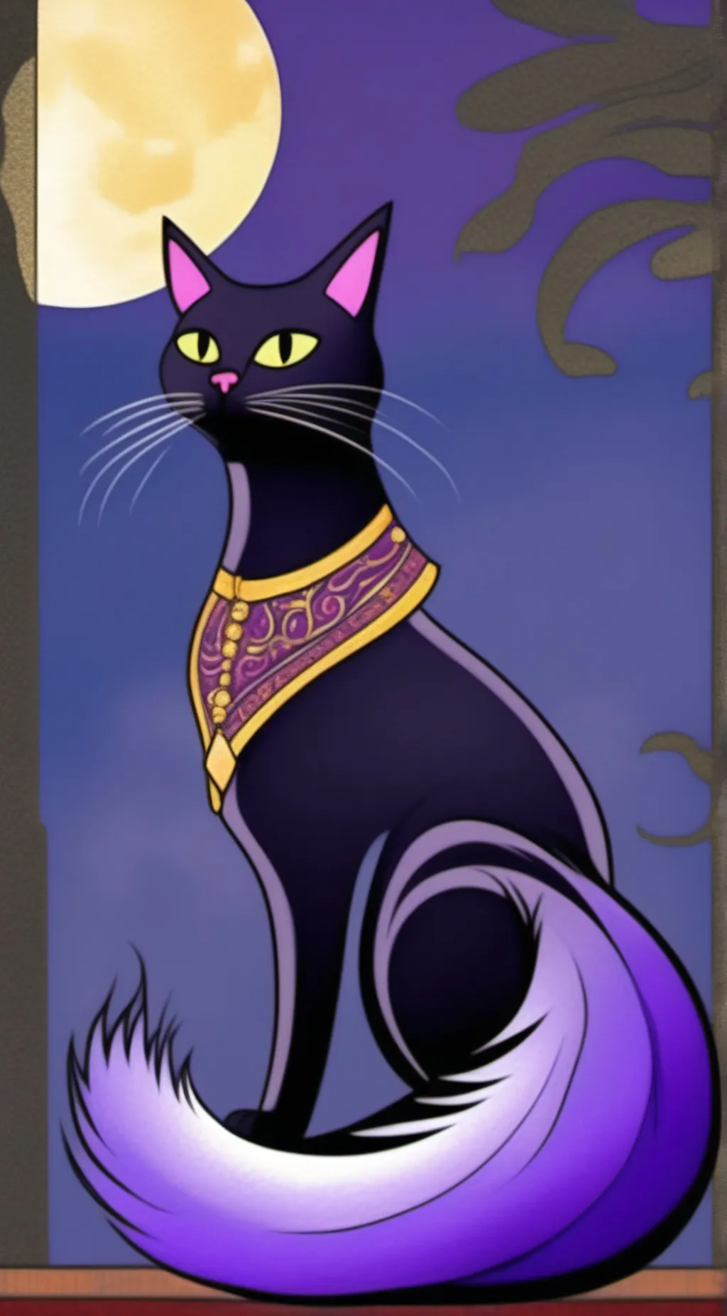 ai character: Catnap background