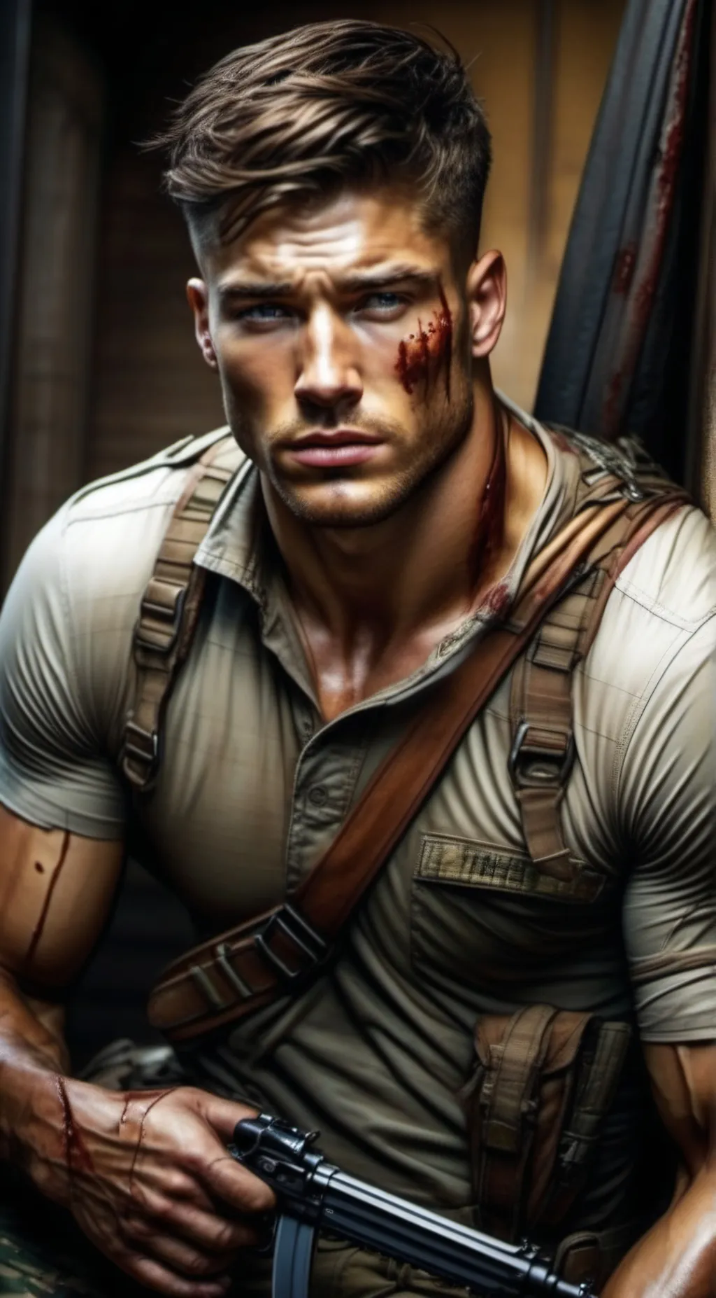 ai character: Kevin  background