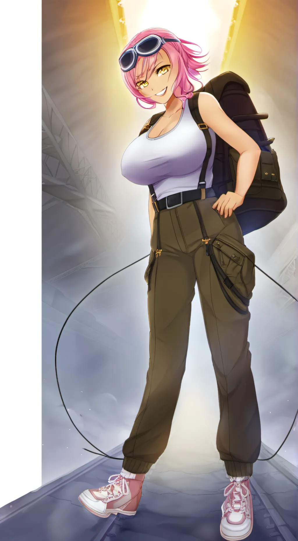 ai character: Liebtrude background