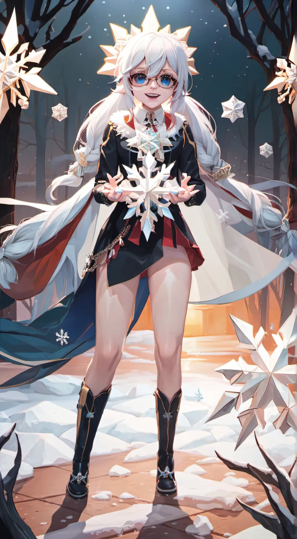 ai character: skull background