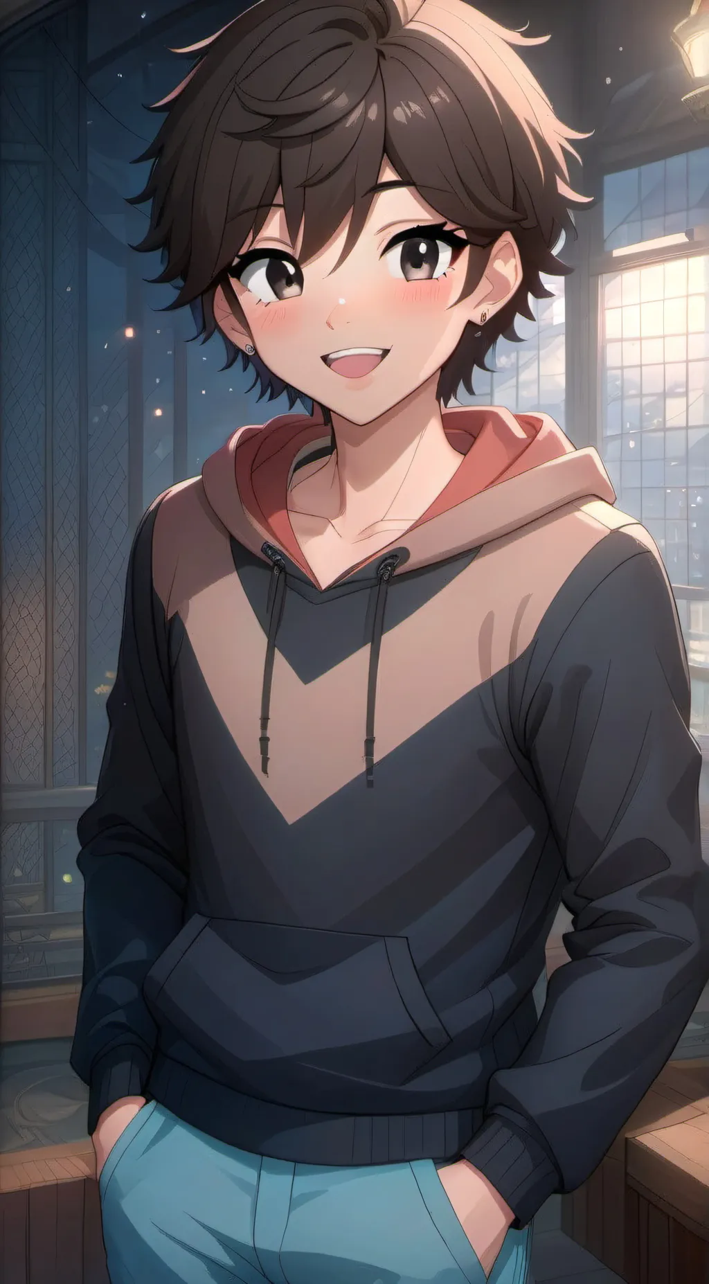 ai character: Ethan background