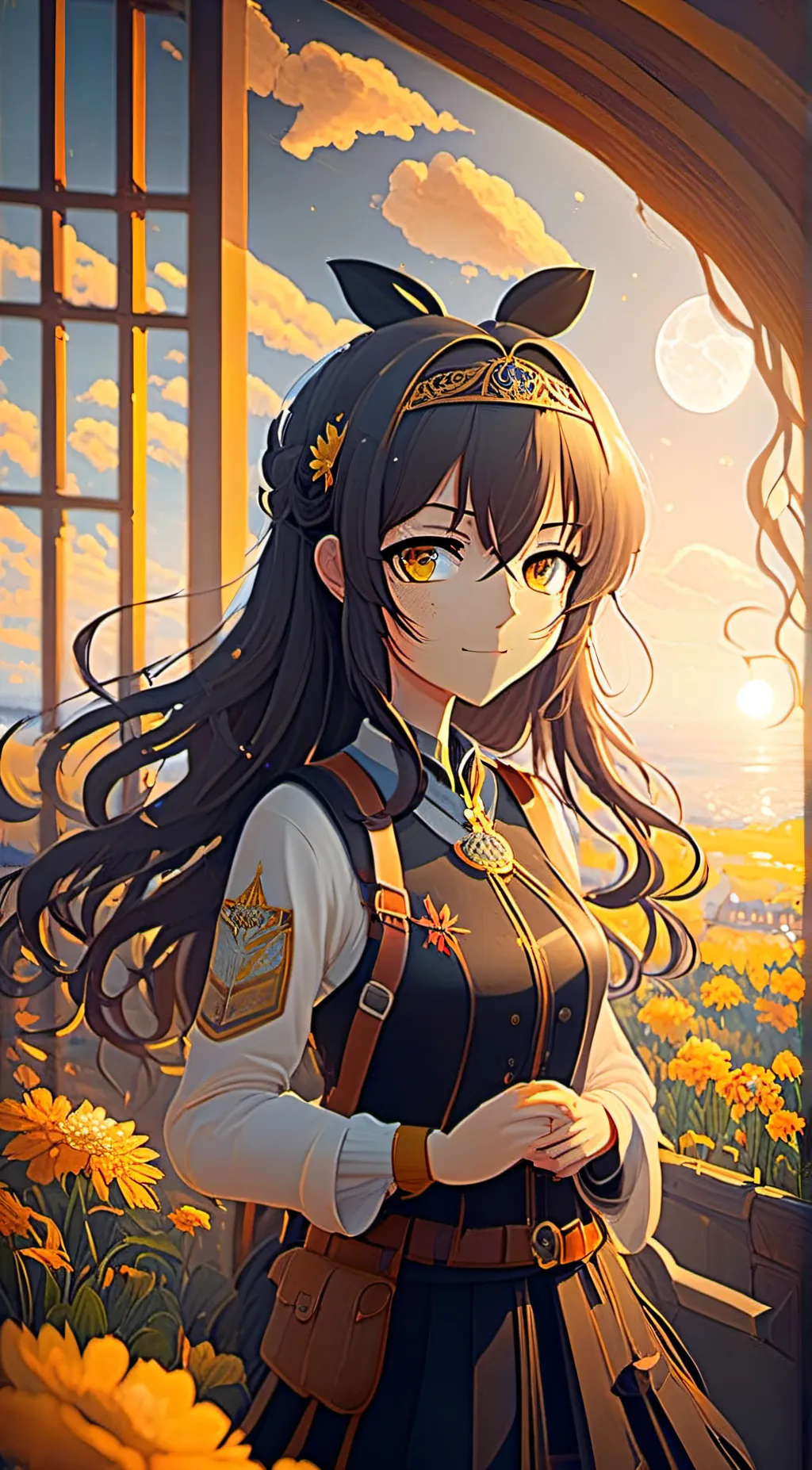 ai character: Kira background