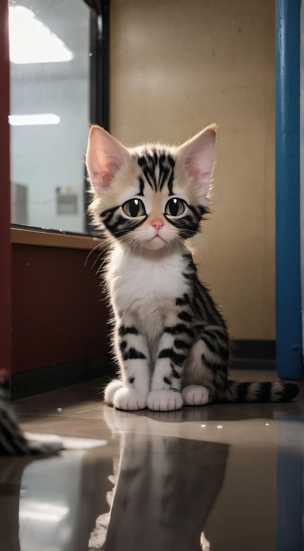 ai character: Kawaii  background